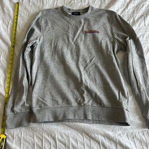 A.P.C. Sweatshirt Cotton Blend Gray French Large